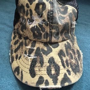 Leopard Print Hat